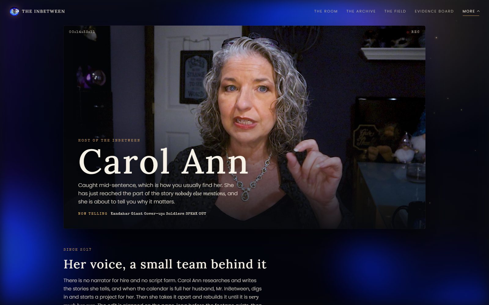 Carol Ann, inbetweentales.com